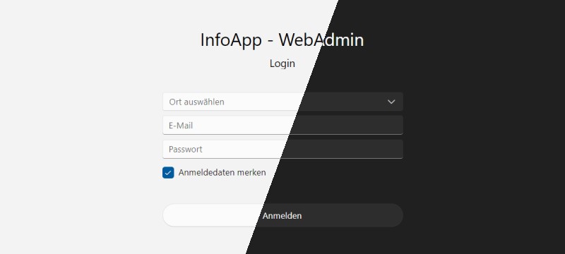 InfoApp WebAdmin